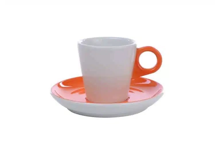 Espresso kop 6 cl. - Color Me! Orange - NovaEco Porcelæn