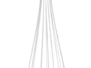 Fransk piskeris med 8 stive tråde, blå, (L)465mm, Hendi
