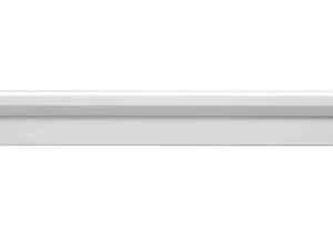 Aluminium faneholder, 610mm - monteres med skruer eller lim
