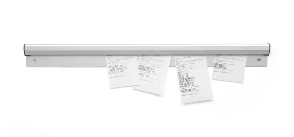Aluminium faneholder, 610mm - monteres med skruer eller lim - Billede 4