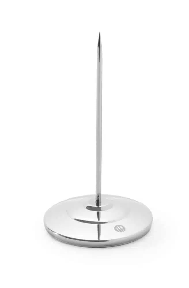Bonspyd i blank aluminium, ø80x(h)150mm, skruer eller klæb inkluderet - Billede 2