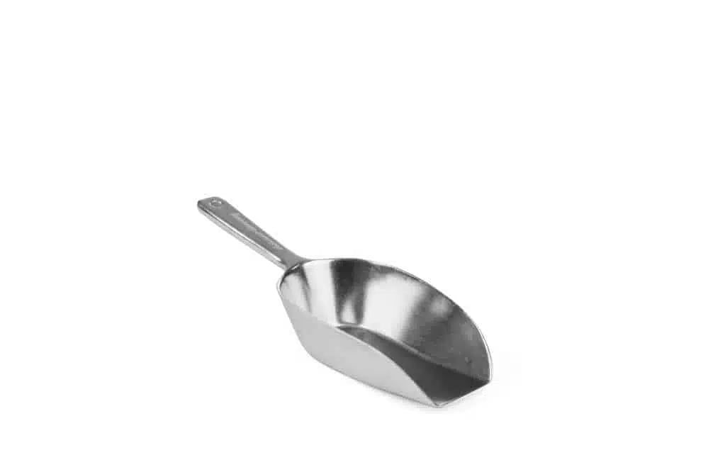 Aluminiumsske, 0,2l, 205mm - perfekt til portionering af madvarer