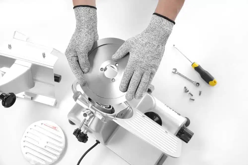 Skærefaste handsker, certificeret - sæt af 2 stk., (L)260mm. - Billede 3