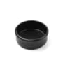 Smør- og sauceskål - 3 stk, sort, ø80x(H)30mm