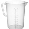 Målebæger i polypropylen, 5L, ø190x(H)270mm, med graduering, 1 stk.