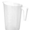 Stabelbar målekande, 3l, ø181x(h)233mm med indgraveret skala