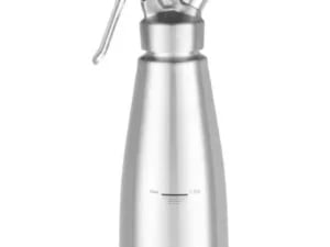 Profi line flødeskumsdispenser, 1l, hvid aluminium, 3 dyser
