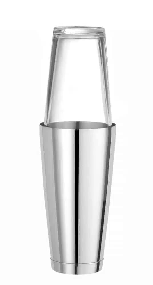 Boston shaker til drinks og cocktails, 0,8l, ø90x(h)175mm - Billede 2