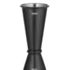 Sort barup cocktailmåler, 25ml/50ml, perfekt til drinks