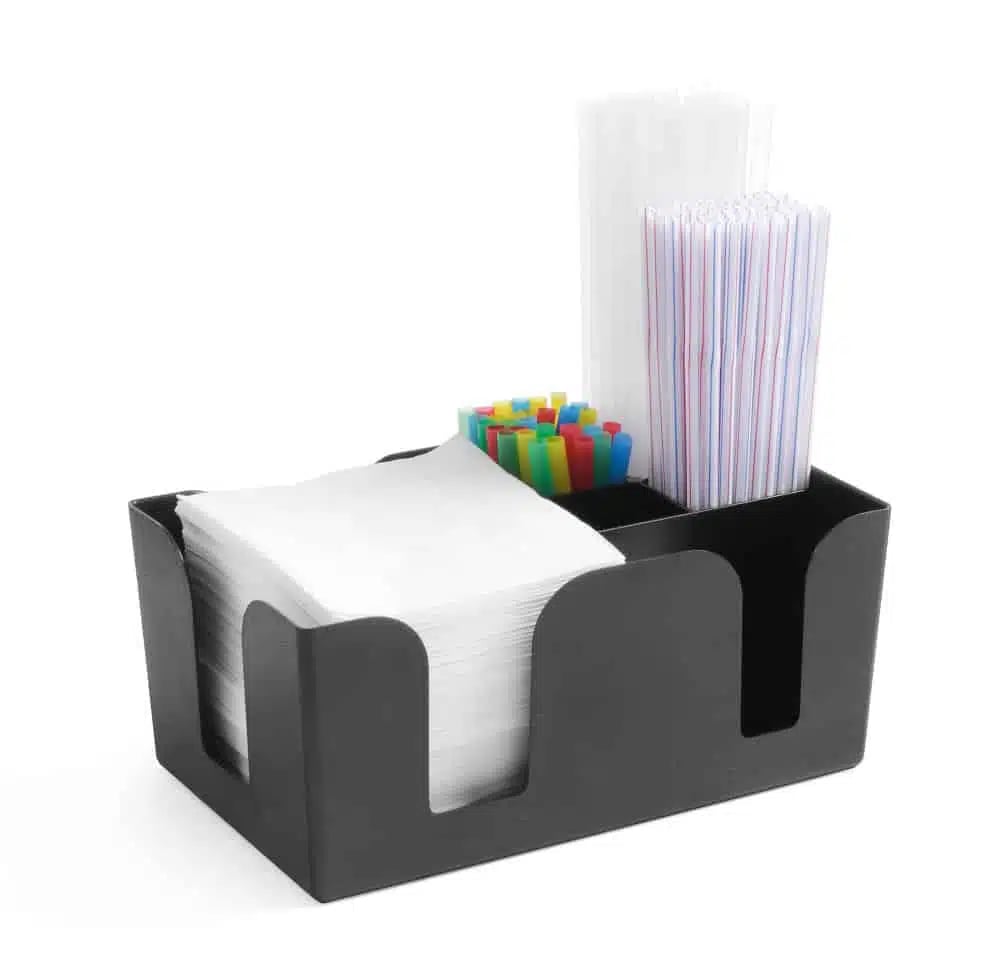 6-rums bar caddy - perfekt til glaspynt, 240x145x105mm - Billede 2