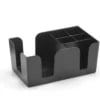 6-rums bar caddy - perfekt til glaspynt, 240x145x105mm
