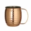 Kobber cocktail krus, 0,5l - rustfrit stål, poleret finish