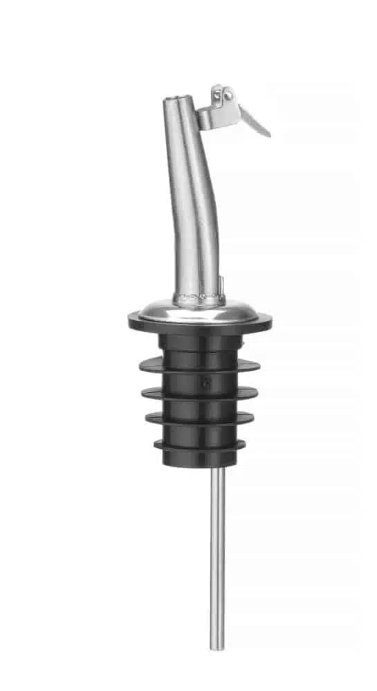 Bar-up pourer med flip top, 6 stk., ø30x120mm i eva plast - Billede 2