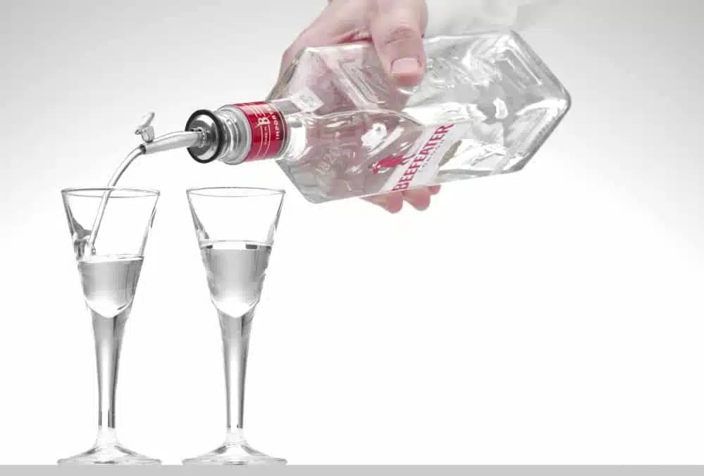 Bar-up pourer med flip top, 6 stk., ø30x120mm i eva plast - Billede 3