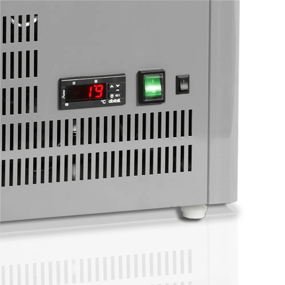 UPD80-GREY Bordmodel Display Kølemontre, 80L, Grå - Billede 3