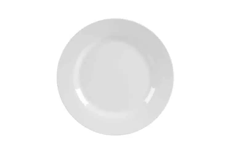 Tallerken flad | Ø16 til Ø30 | Nobel Off White Porcelæn - Ø23cm