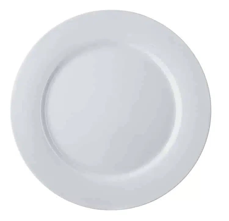 Tallerken flad | Ø16cm til Ø31cm | Nobel Fine Bone Porcelæn - Ø26cm