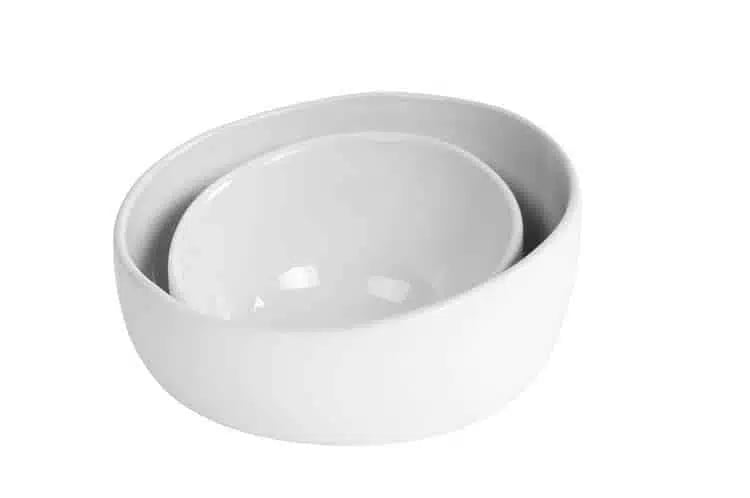 Skål | Ø12 - Ø16 cm | Gastro White - Stentøj - Ø12