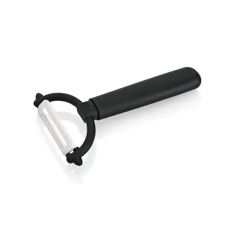 Pendelskræller, keramisk plasthåndtag sort, 13,5cm
