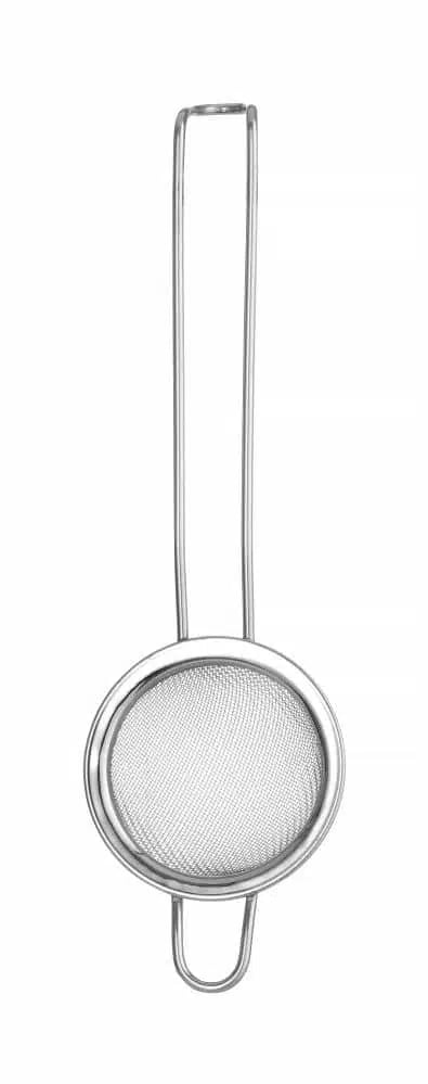 Bar up strainer i rustfrit stål - perfekt til cocktails og kager