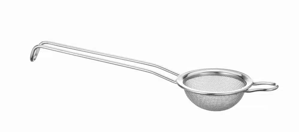 Bar up strainer i rustfrit stål - perfekt til cocktails og kager - Billede 2