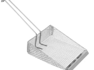 Vægmonteret chips skovl, 335x175mm med nem tømning