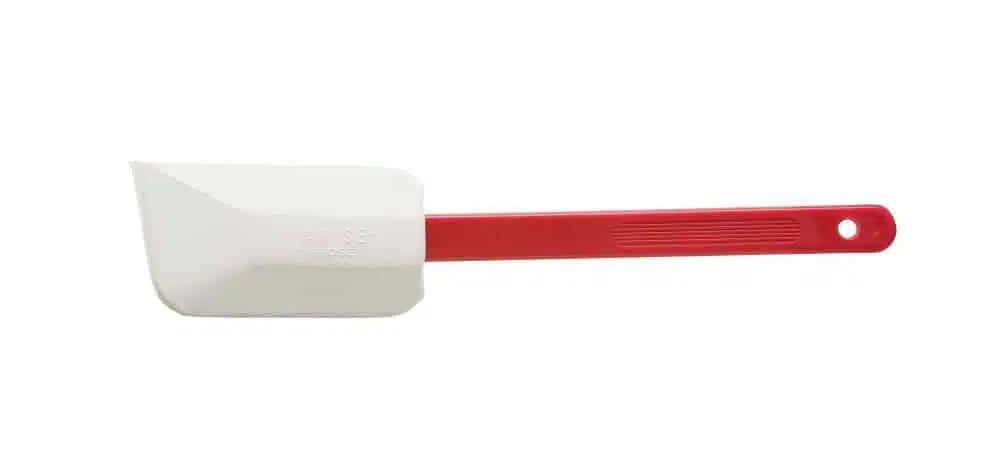 Skærer, Beige, 100x515mm, Hendi. Håndtag af glasfiberforstærket nylon. Blad af naturgummi. Kun egnet til kold madlavning. - Billede 4