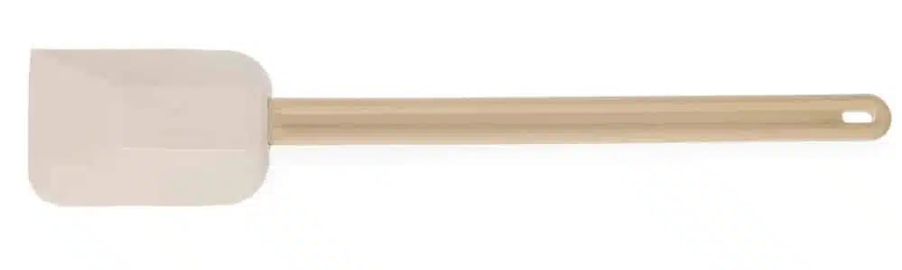 Skærer, Beige, 100x515mm, Hendi. Håndtag af glasfiberforstærket nylon. Blad af naturgummi. Kun egnet til kold madlavning.