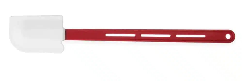 Skrape, Hendi, 11,5L, Rød, 70x420mm, PA håndtag, Silikoneblad.