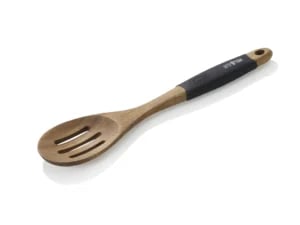 Perforeret serveringsske i akacietræ, 30,5 cm