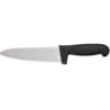Kokkekniv HACCP, Sort, Rustfrit stål, 18 cm