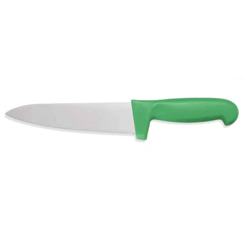 Kokkekniv HACCP, Grøn, Rustfrit stål, 25 cm