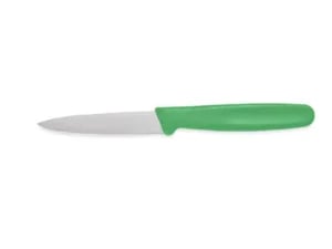 Urtekniv, HACCP, Grøn, Rustfrit stål, 8 cm