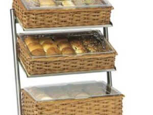 Combisteel - BRØDKURVE ETAGERE 3 HØJ BRED