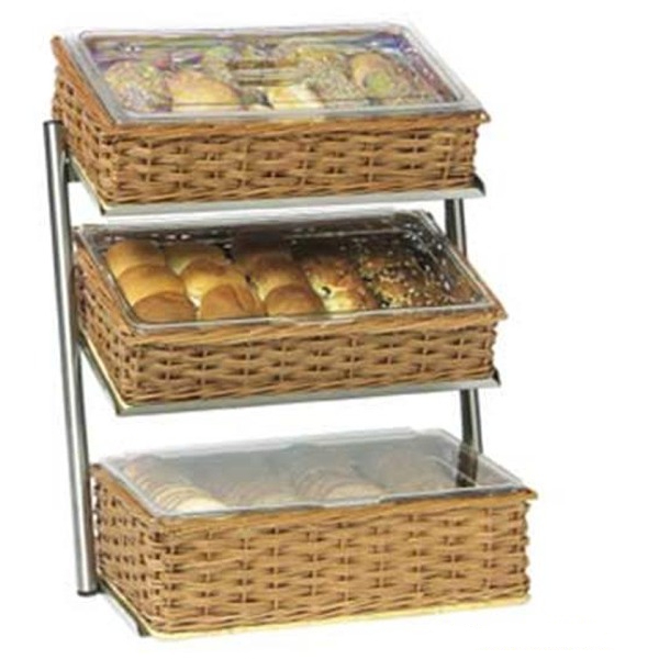 Combisteel - BRØDKURVE ETAGERE 3 HØJ BRED