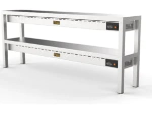 Combisteel - OVERHYLDE KERAMISK OPVARMET 2 NIVEAUER 1800 10 VARMELEGEMER PÅ 250W