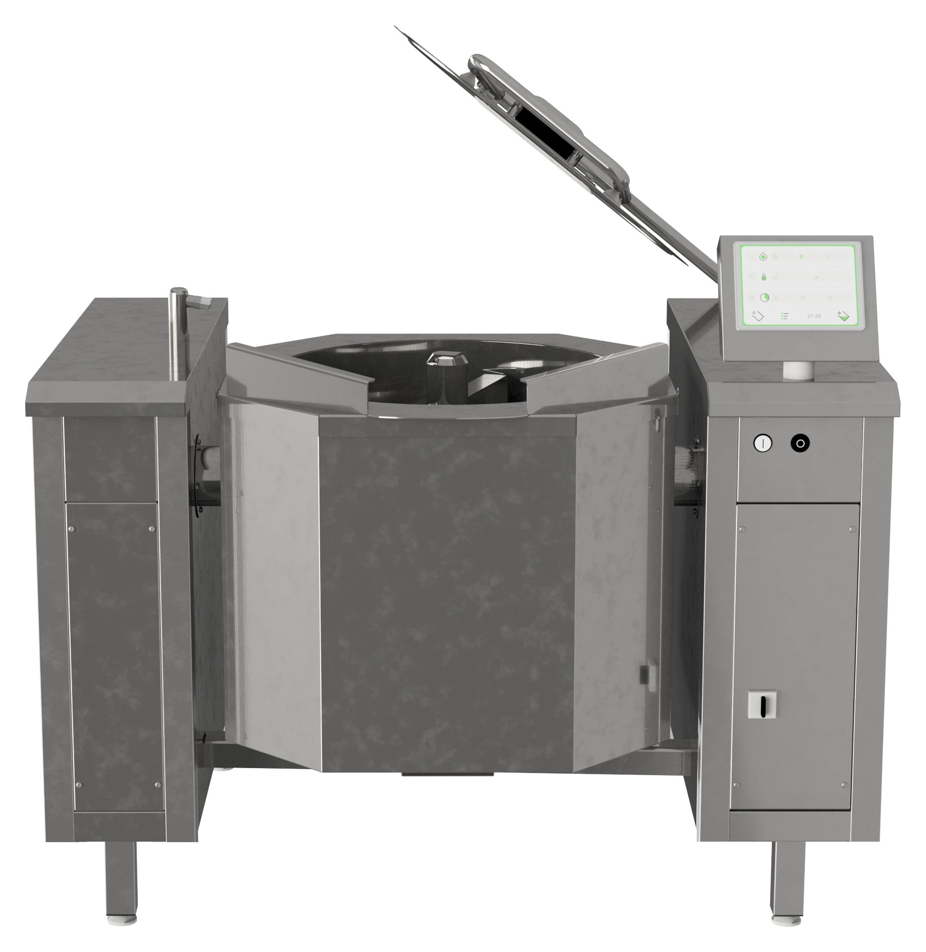 Effektiv 75 L Kipgryde med Digitalt Touchpanel og Programmerbar Styring