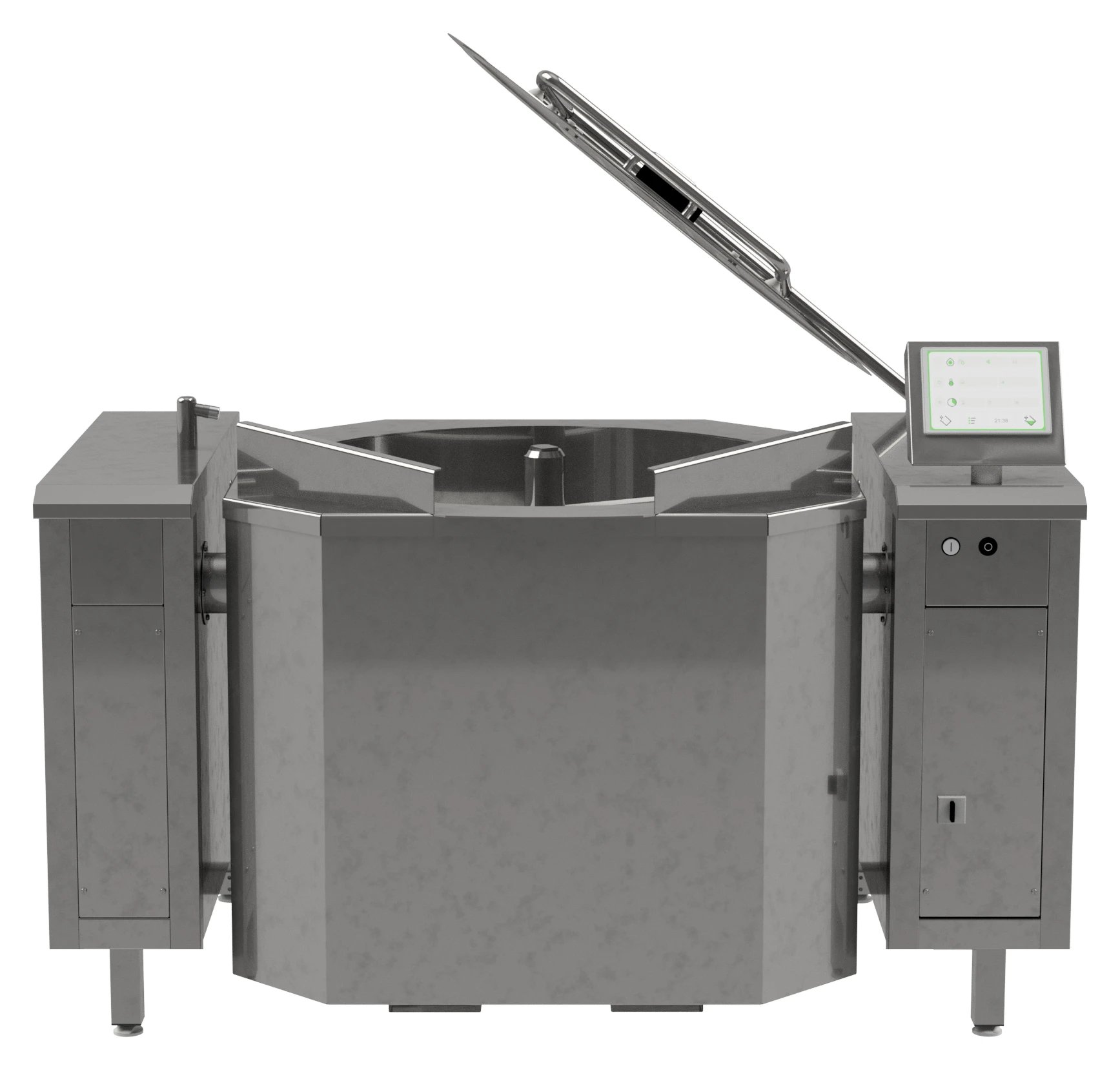 Effektiv 300 L Kipgryde med Digitalt Touchpanel og Programmerbar Styring