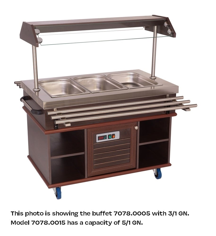 Combisteel - KØLET BUFFET GN 5/1