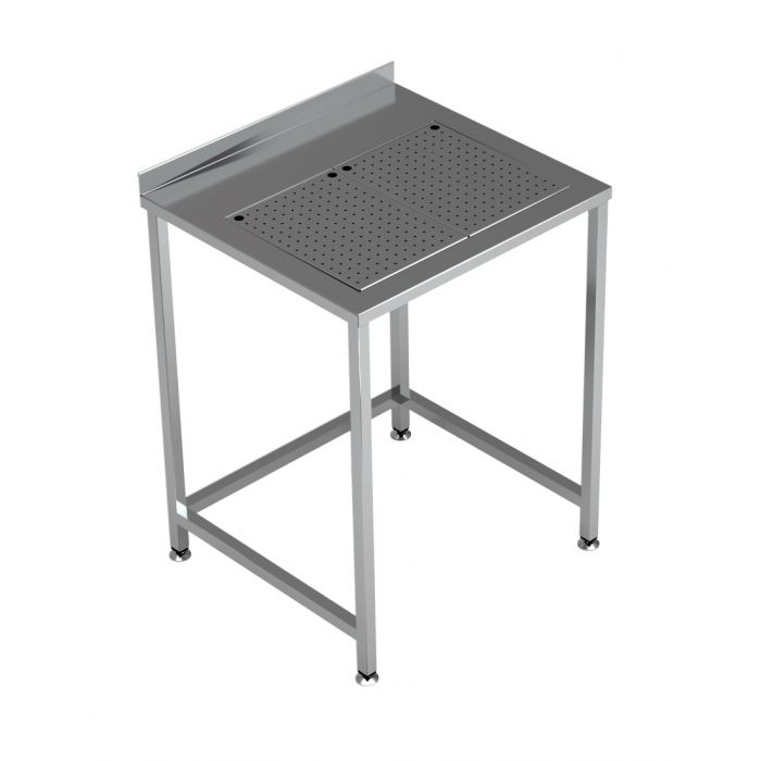 Combisteel - ARBEJDSBORD MED INTEGRERET DRÆNBAKKE 700X650