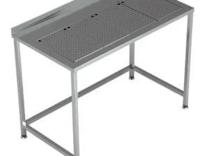 Combisteel - ARBEJDSBORD MED INTEGRERET DRÆNBAKKE 1200X650