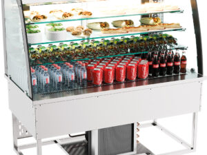 Combisteel - DROP-IN KØLEDISPLAY 200L ÅBEN FRONT