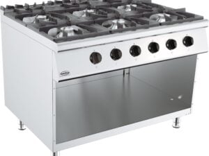 Combisteel - BASE 900 GAS KOMFUR 6 BU.