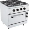 Combisteel - BASE 900 GASKOMFUR 4 BL. MED ELEKTRISK OVN