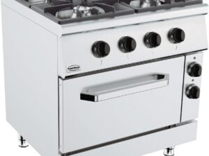 Combisteel - BASE 900 GASKOMFUR 4 BL. MED ELEKTRISK OVN
