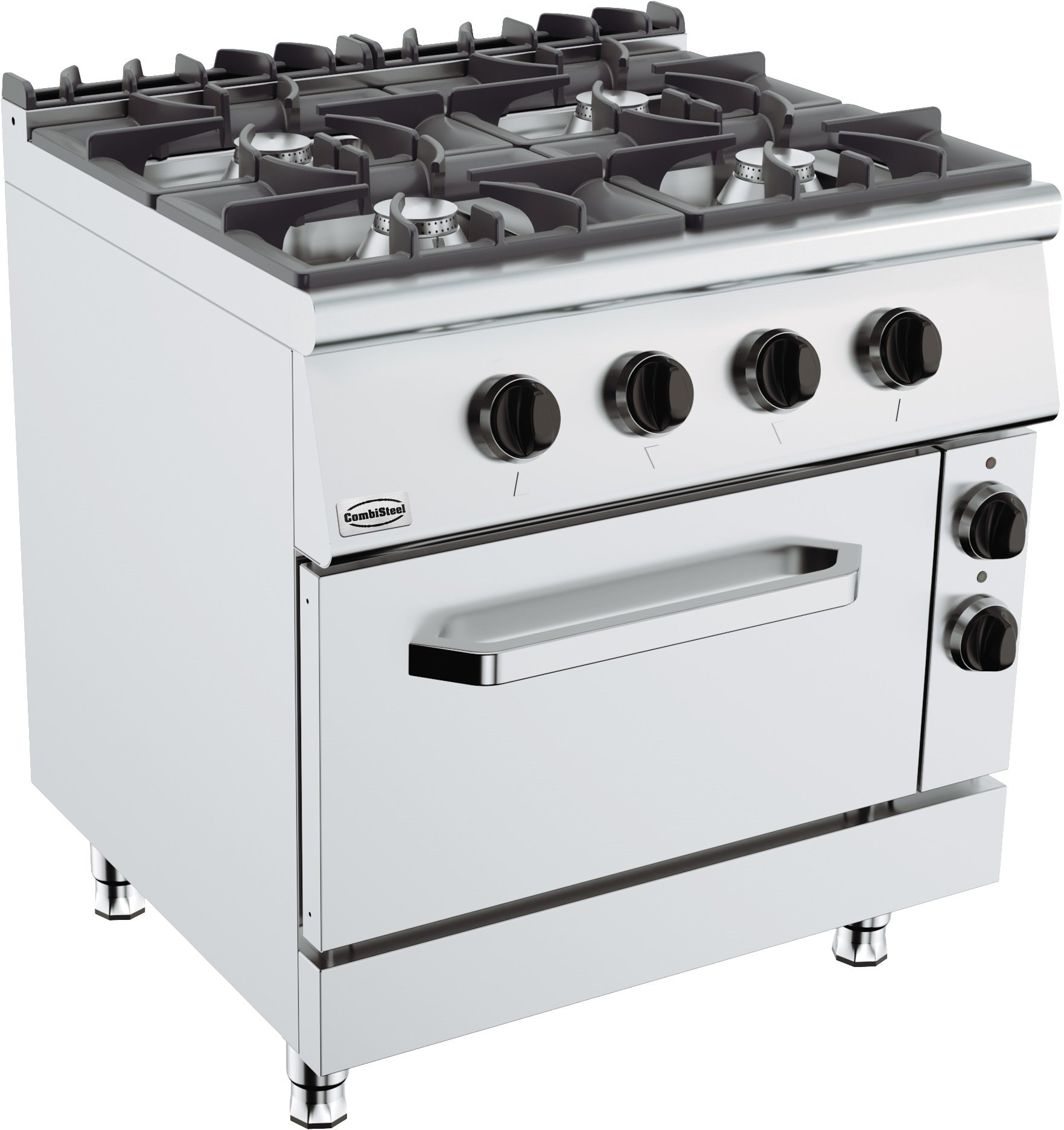 Combisteel - BASE 900 GASKOMFUR 4 BL. MED ELEKTRISK OVN