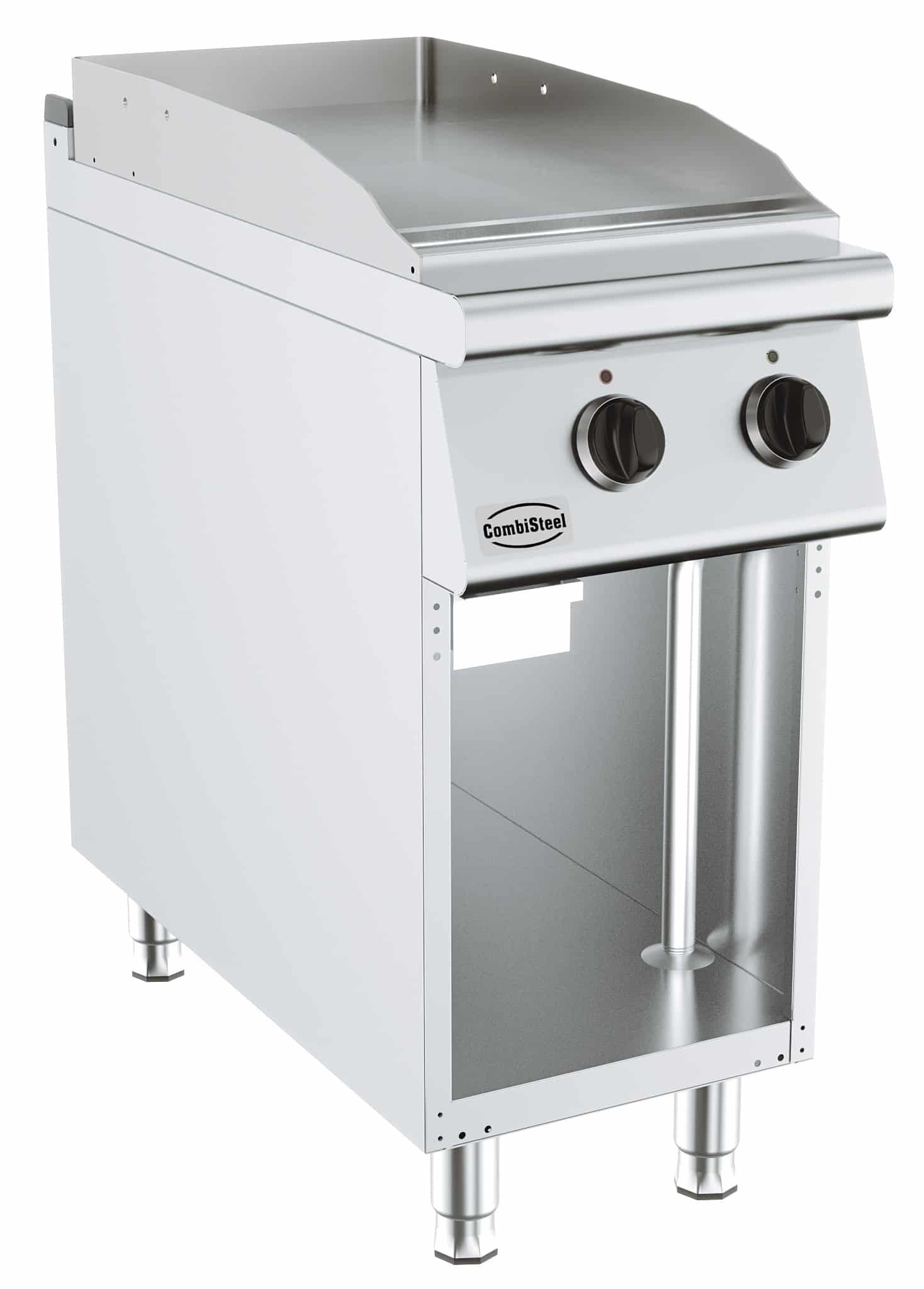 Combisteel - BASE 900 EL. STEGEPLADE KROM