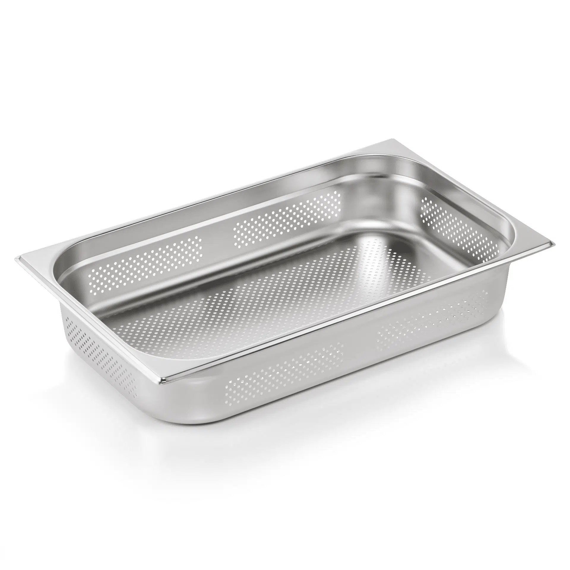 WAS Kantine 1/1 GN 100 mm dyb - perforeret stål