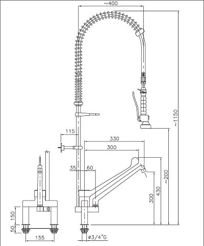 Combisteel - FORSKYLLENHED ALBUEKOMMANDO MED 2-HULER - Billede 2