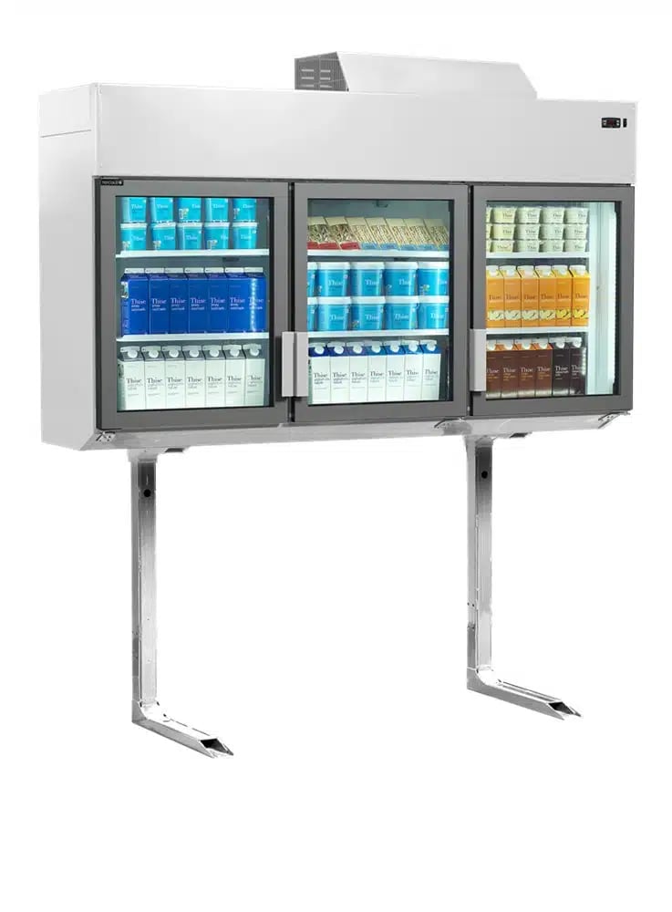 MTF185 Supermarkedsdisplayfryser med 545 liter og 272 kg nettovægt - Billede 2